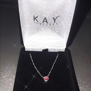 Kay Jewelers Ruby Necklace